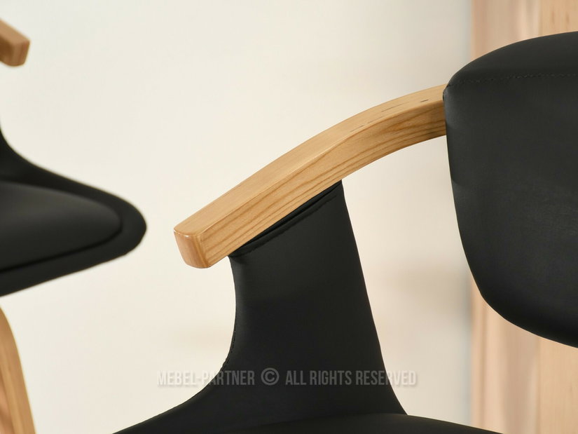 Barska stolica Marcuso (crna)