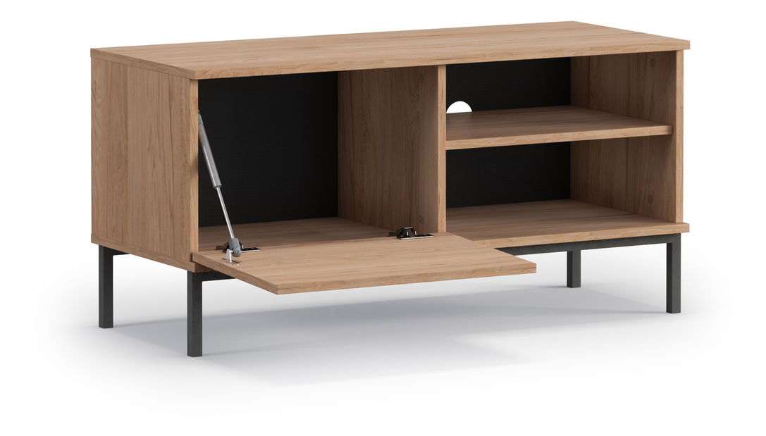 TV asztal Quebec 1D (matt fehér)