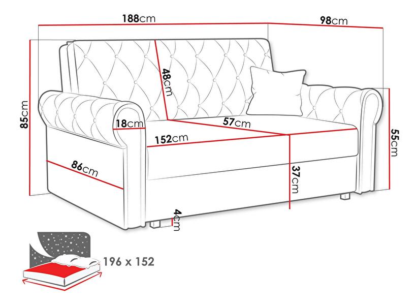 Sofa IV Candy (bež)