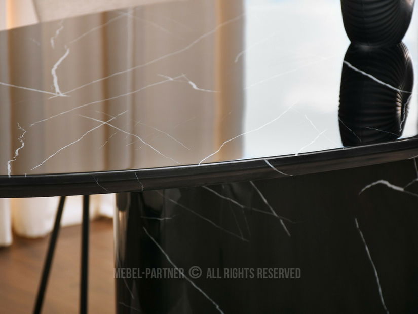 Étkezőasztal Buque (fekete)