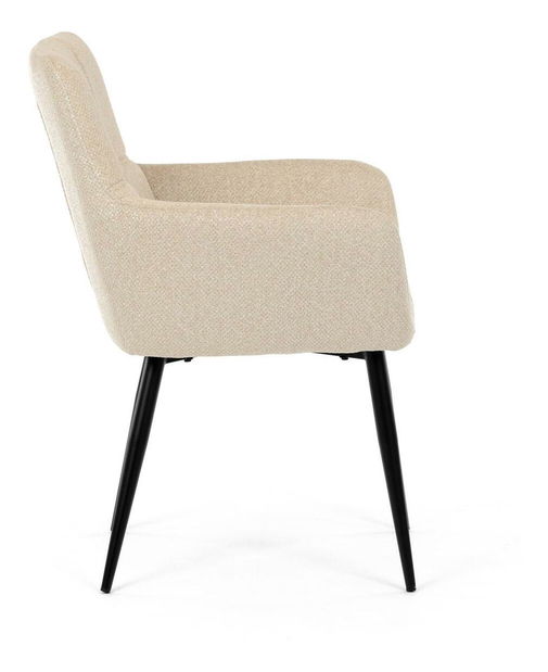 Jedálenská stolička Dedicada (krémová)