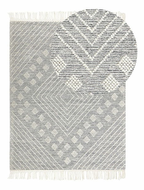 Koberec 160 x 230 cm Savru (biela)