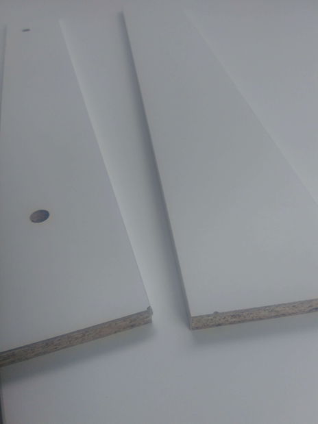 Masă de sufragerie Groot (pentru 6 persoane) (alb) *resigilat