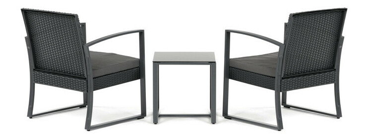 Záhradná zostava Hylio (sivá)