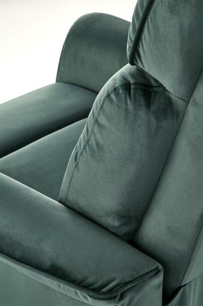 Fotoliu extensibil Shane (verde închis)