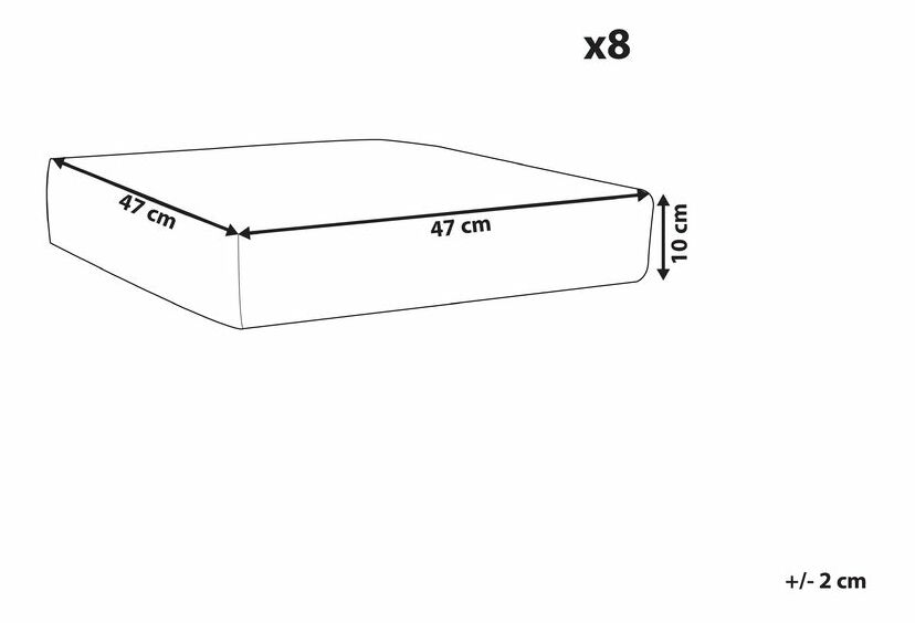 Set náhradných poťahov Talian (svetlosivá)