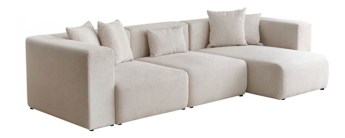 Sarok ülőgarnitúra Yorky (fehér)