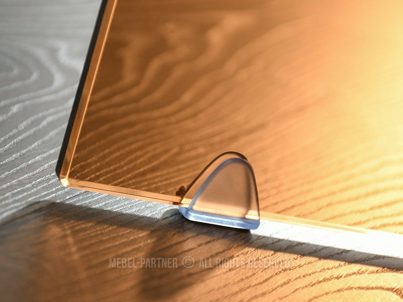 Masă sufragerie Abunda (sticlă)