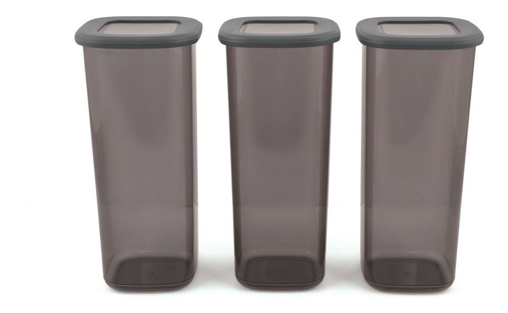 Set recipiente alimente (3 buc.) Boxy 317 (antracit)