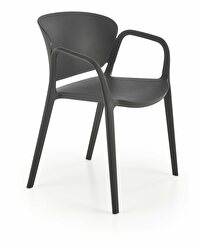 Záhradná stolička Karma K491 (čierna)