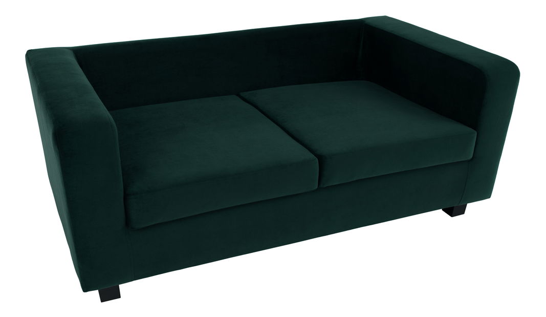 Pohovka trojsedačka Likuma (smaragdová)