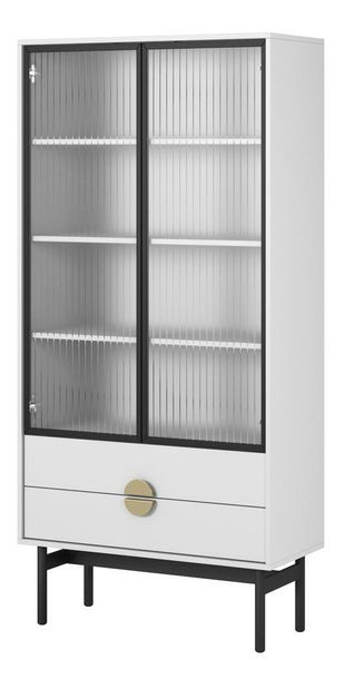 Vitrină Stellia S7 (alb)