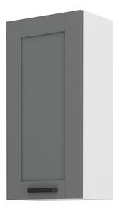 Horná kuchynská skrinka Lucid 45 G 90 1F (dustgrey + biela)