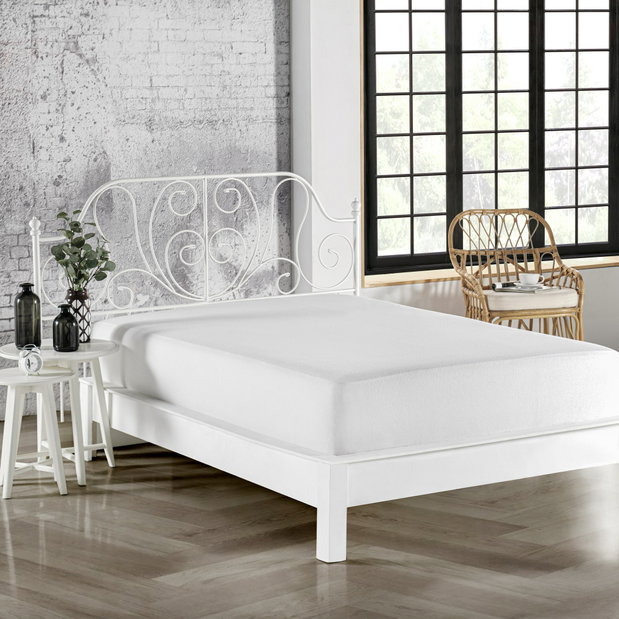 Zaštita za madrac 90 x 200 cm + 30 cm Austin Fit Poll (bijela)