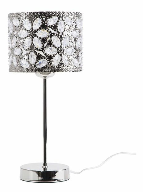 Stolná lampa Saida S (strieborná)