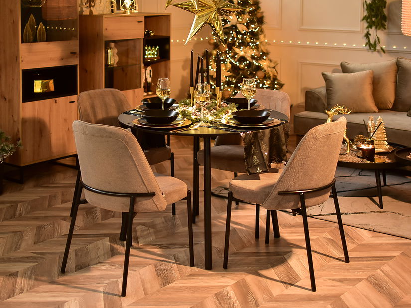 Jedálenský stôl Verda (čierna)