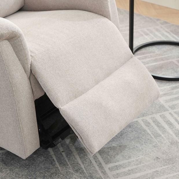 Pozícionáló fotel Tesalureza (krém)