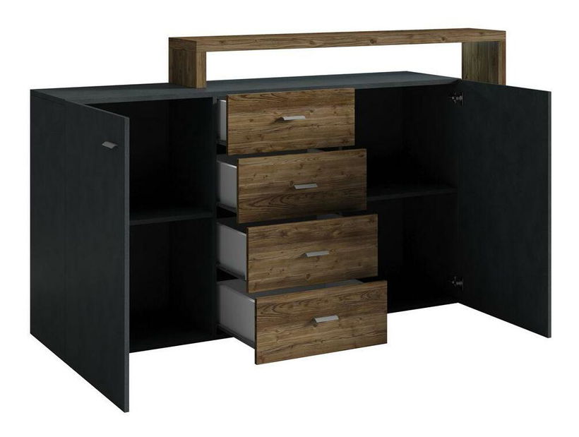 Komoda Bilsby Typ 27 (smreka + siva)