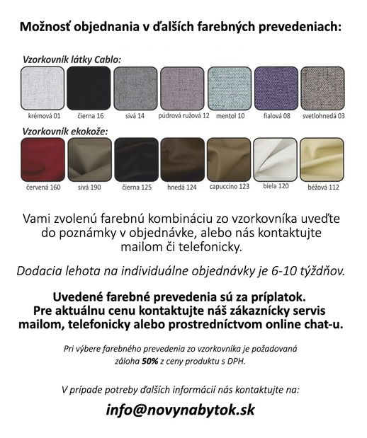 Rohová sedačka Pavlo (P)