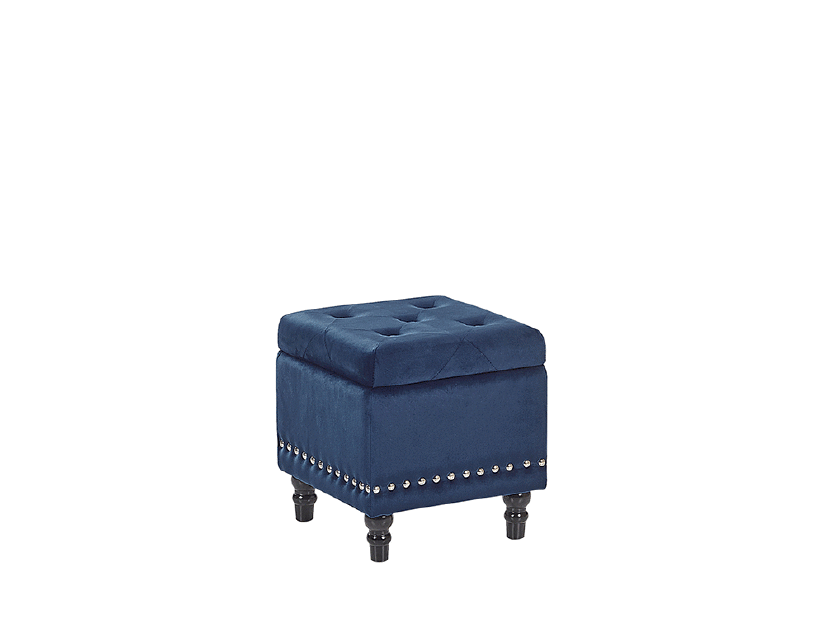 Taburetka LARIO (tmavomodrá) (s úl. priestorom)