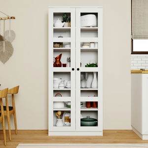 Vitrina Luckiny V (bijela)