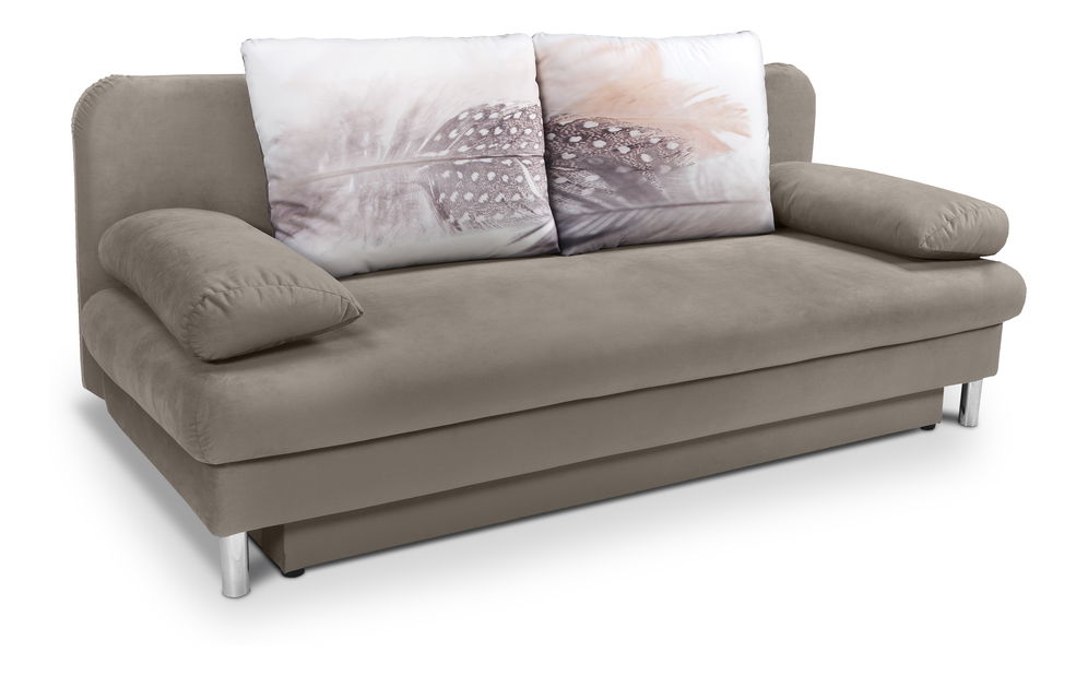 Pohovka trojsedačka BRW Karo III Lux 3DL (hnedá)