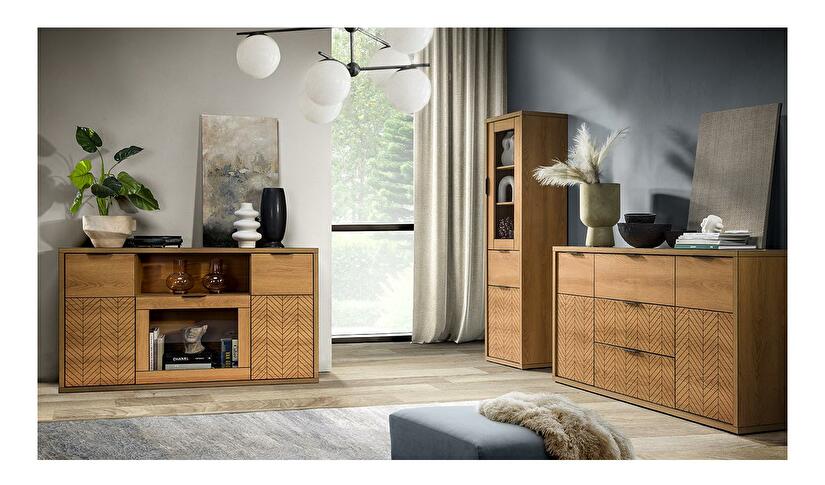 Mobilier living Figaro 1 (stejar karamelový)
