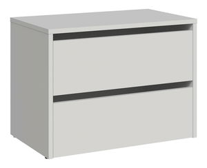 Botník (skrinka na topánky) Metido 1 (biela)