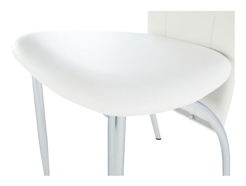 Jedálenská stolička Tanah (biela)