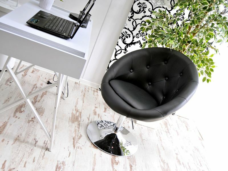 Fotel Lush 3 (fekete + arany)