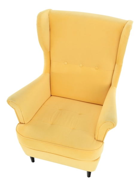 Fotel Rytu (sárga + wenge)