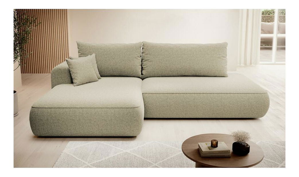 Colțar Fergie (S) (bej + negru)