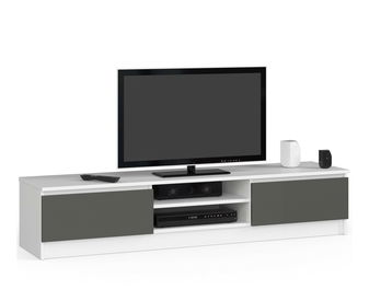 TV asztal Katalina (fehér + szürke)