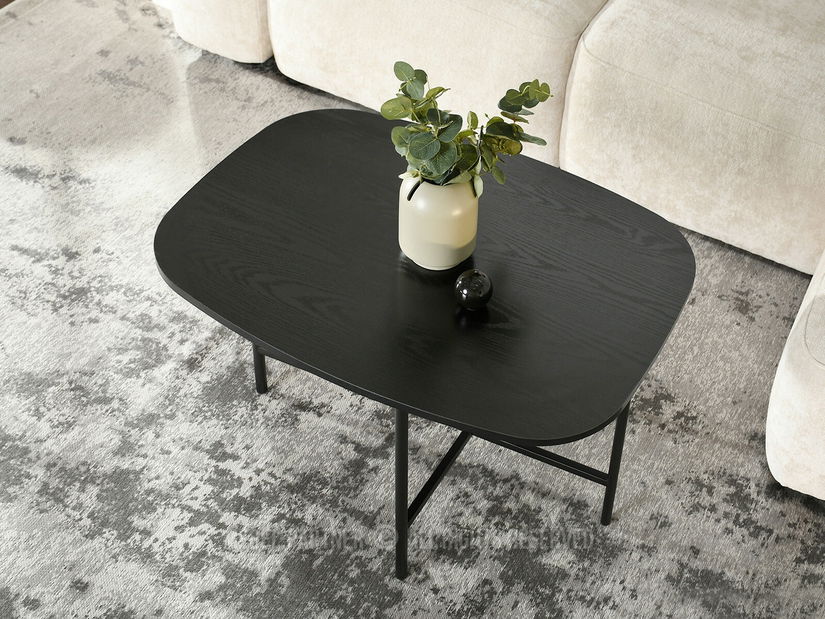 Măsuță de cafea Bomberos (negru)