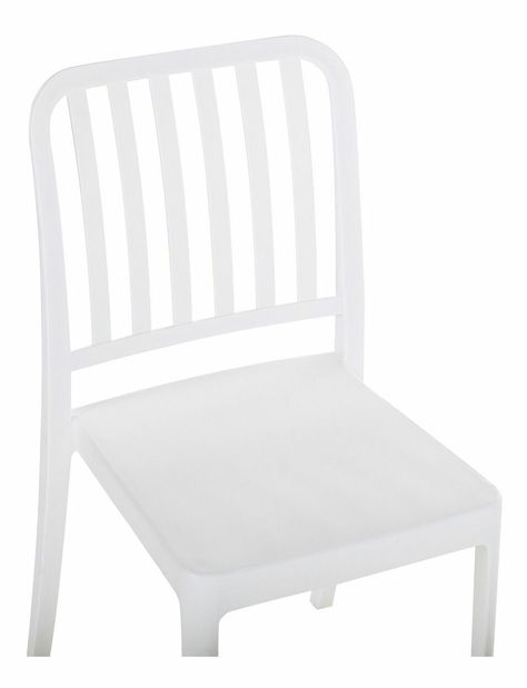 Set 2 ks záhradných stoličiek Sinnamon (biela) 