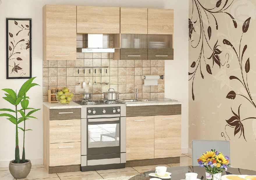 Kuchyňa Greta 180 cm (dub sonoma) CASA-97016