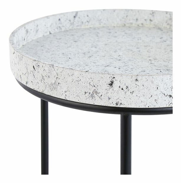 Set 3 buc. măsuță servire TAXAN (negru)