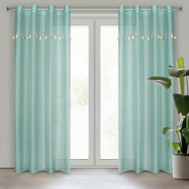 Perdea 140x250 cm Kinder (mentă)