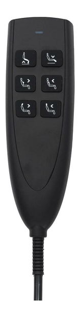 Pozícionáló fotel Turbia (szürke)