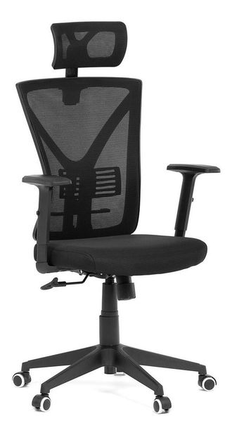 Fotoliu birou Kramnik (negru)