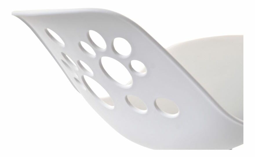 Detská stolička Footy (šedá + chrómová)