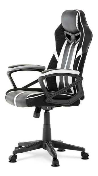 Gaming fotelja Philips (srebrna + crna)