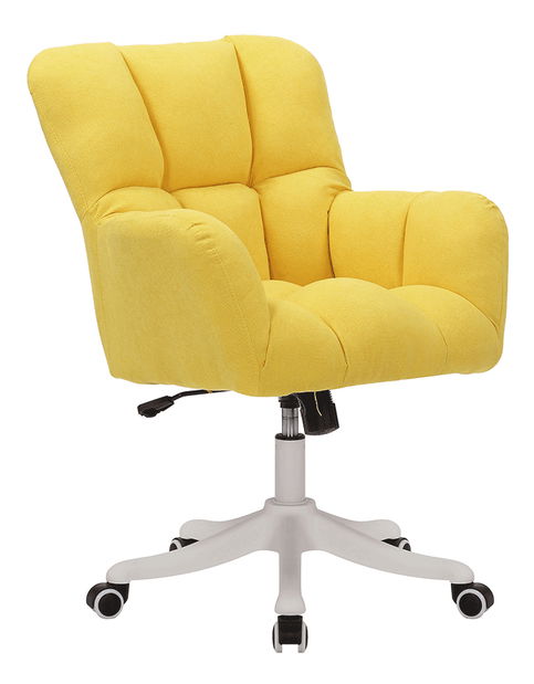 Fotoliu de birou Gorman (galben)