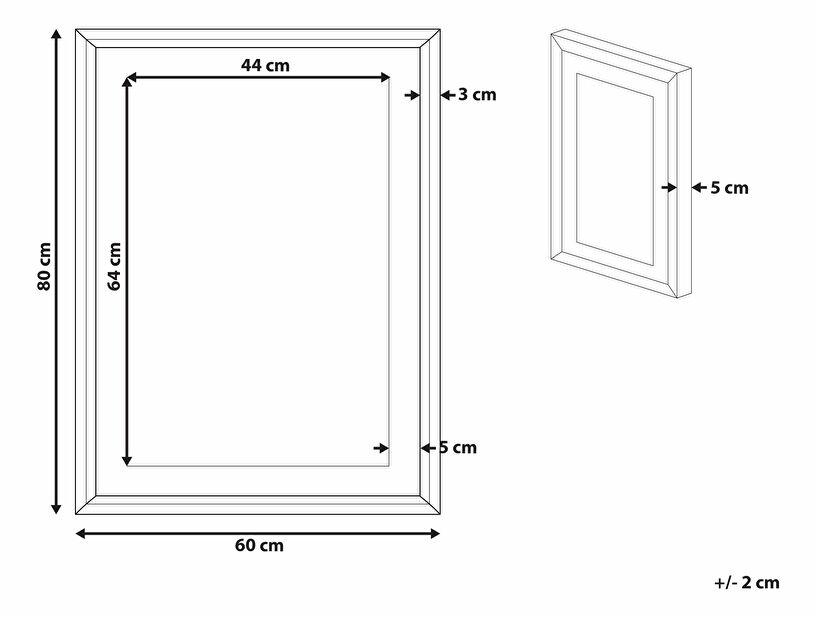 Obraz 60x80 cm FARAT (modrá)