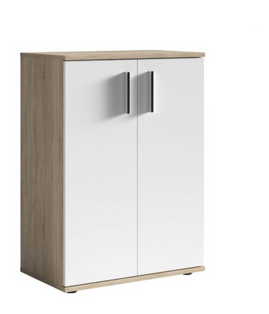 Komód Metris Typ 1 (Sonoma Tölgy + Fehér) 