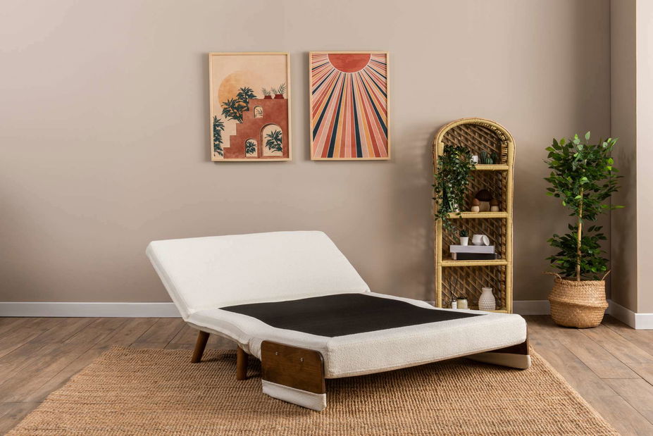 Pohovka dvojsedačka Como P (biela)