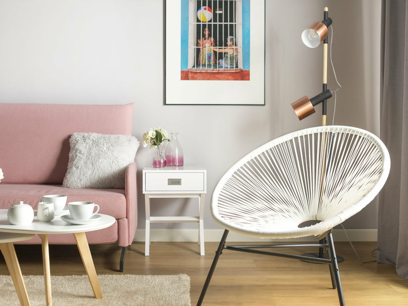 Stolička Alvarez (biela) *výpredaj