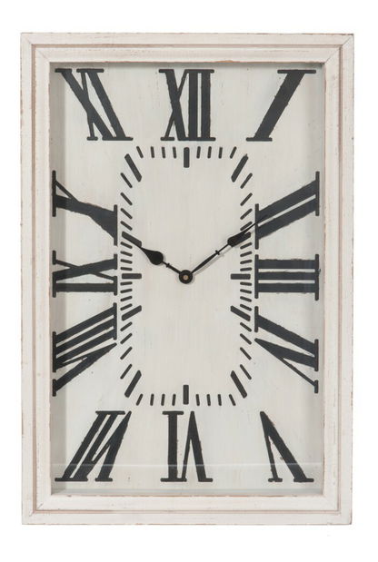 Hodiny Jolipa Nástenné (41x8x60cm) (Slonovina)