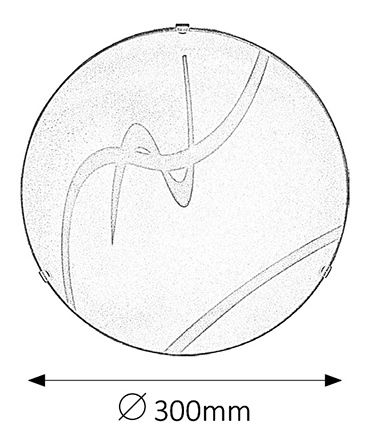 Aplică Soley 1818 (alb + transparent)