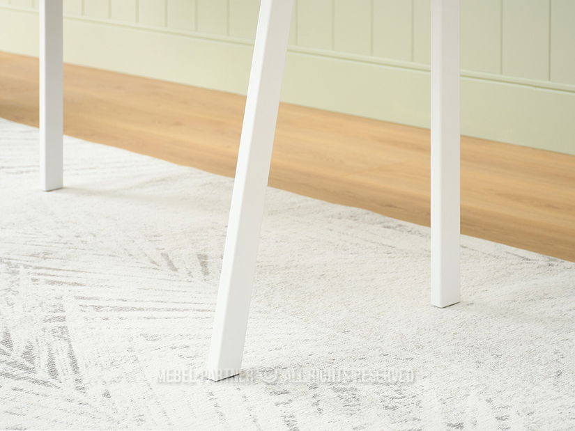 PC asztal Land (tölgy + fehér)